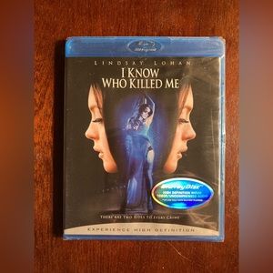 I KNOW WHO KILLED ME BLU-RAY NWT